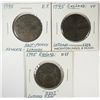 Image 1 : 1795 ENGLAND TOKENS- 3 PCS NICE