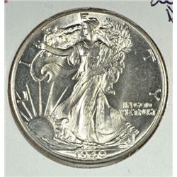 1940 WALKING LIBERTY HALF DOLLAR MS64