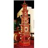 Image 2 : ASTONISHING  ANTIQUE 12 FOOT HAND CARVED PAGODA, SEVEN PIECES