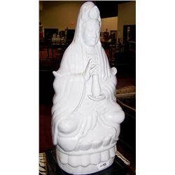 LARGE CERAMIC BUDDHA