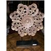 Image 1 : CARVED WOOD ASIAN CENTER PIECE