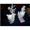 Image 2 : LOT OF (4) ASIAN CERAMIC DECORATIVE FIGURINES, (2) FOO DOGS
