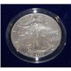 Image 2 : 2000 UNCIRCULATED AMERICAN SILVER EAGLE DOLLAR, .999 PURE SILVER-1OZ