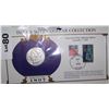 Image 1 : U.S SILVER DOLLAR COLLECTION 1897 U.S MORGAN SILVER DOLLAR VF-20 W/ 1ST DAY ISSUE STAMP