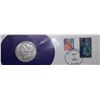 Image 2 : U.S SILVER DOLLAR COLLECTION 1897 U.S MORGAN SILVER DOLLAR VF-20 W/ 1ST DAY ISSUE STAMP