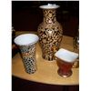 Image 1 : (3) PIECE URN & DECORATIVE VASE LOT