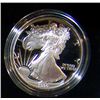 Image 2 : 1990 "PROOF" AMERICAN SILVER EAGLE .999 SILVER 1 OUNCE