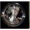 Image 3 : 1990 "PROOF" AMERICAN SILVER EAGLE .999 SILVER 1 OUNCE