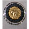 Image 2 : EXTREMELY RARE 1914-D GOLD INDIAN HEAD UNITED STATES 2 1/2 DOLLAR PIECE AU- MS STATE