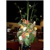Image 2 : LARGE SILK FLORAL DISPLAY IN URN