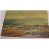 Image 2 : JOSE MARIA DE VELASCO, ORIGINAL PAINTING ON POSTCARD, 1908 "TEMASCALCINGO"  3.5T X 5.5W