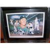 Image 1 : MICKEY MANTLE, HAND SIGNED LIMITED EDITION SERIGRAPH#280/1000 ALSO SIGNED IN PENCIL BY ARTIST