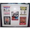 Image 2 : CUSTOM FRAMED LOT OF 5 OLDER BOXING PROGRAMS