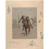 Image 1 : Snaffles, Indian Cavalry, coloured print, sig...