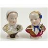 Image 1 : A Pair of 19th Century Meissen Porcelain Bust...