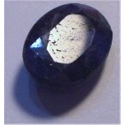11.15 CARAT *HUGE* OVAL CUT & FACETED BEAUTIFUL BLUE SAPPHIRE *PRECIOUS GEMSTONE*!!