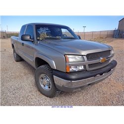 2003 - CHEVROLET SILVERADO
