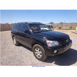 2001 - TOYOTA HIGHLANDER