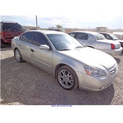 2002 - NISSAN ALTIMA