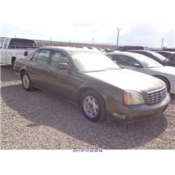 2001 - CADILLAC DEVILLE