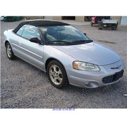 2001 - CHRYSLER SEBRING