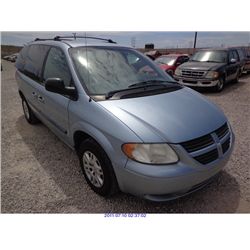 2005 - DODGE CARAVAN