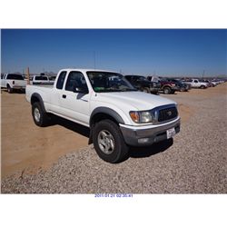 2001 - TOYOTA TACOMA