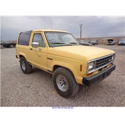 1984 - FORD BRONCO