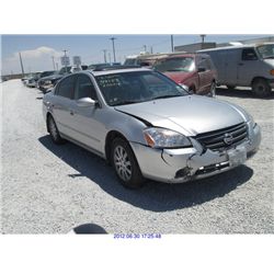 2004 - NISSAN ALTIMA // REBUILT SALVAGE TITLE