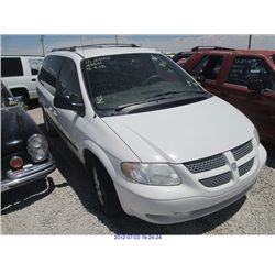 2001 - DODGE CARAVAN