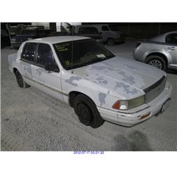 1991 - PLYMOUTH ACCLAIM