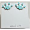 Image 4 : Zuni Turquoise Sterling Silver Necklace & Earrings Set - Fadrian & Vivica Bowannie