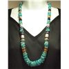 Image 1 : Navajo Turquoise & Multi-Stone Necklace - Tommy Singer