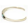 Image 3 : Zuni Multi-Stone Inlay Sterling Silver Cuff Bracelet - Cena Weebothee