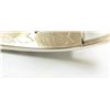 Image 4 : Zuni Light Blue Opal Inlay Sterling Silver Cuff Bracelet - Cheryl Siutza