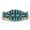 Image 1 : Navajo Turquoise Sterling Silver Cuff Bracelet - Renee Williams