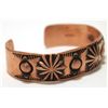 Image 2 : Navajo Copper Cuff Bracelet - Nora Bill