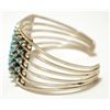 Image 3 : Zuni Turquoise Sterling Silver Cuff Bracelet - Suzie Livingston