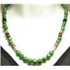 Image 2 : Navajo Green Turquoise & Multi-Stone Necklace - Tommy Singer
