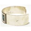 Image 3 : Zuni Multi-Stone Inlay Sterling Silver Cuff Bracelet - Leander & Lisa Otholi