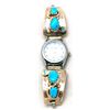 Image 1 : Zuni Turquoise Women's Watch - Effie Calavaza