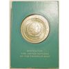 Image 2 : Sterling Silver United Nations Official 25th Anniversary Commemorative Medal _-