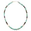 Image 3 : Navajo Turquoise & Multi-Stone Necklace - Tommy Singer