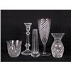 Image 2 : Romatic Dinner Crystal Glasses Vases Candlesticks