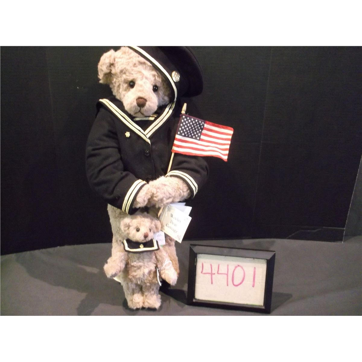 Ours Pamela Wooley Teddy Bear Cottage 1991 - Signature Originale 60 Cm