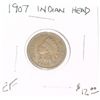 Image 1 : 1907 INDIAN HEAD PENNY RED BOOK VALUE IS $12.00+ *NICE EARLY EXTRA FINE GRADE PENNY*!!