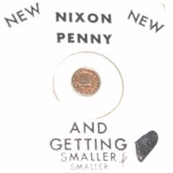 NIXON PENNY *AND GETTING SMALLER-SMALLER*!! COIN CAME OUT OF SAFE BOX!!