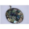 Image 2 : FANCY FASHION JEWELRY MULTICOLOR OVAL PENDANT