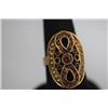 Image 1 : FASHION JEWELRY BRASS RING; SYNTHETIC CZ