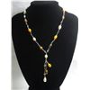 Image 1 : 140CTW CHAMPAGNE WHITE BROWN PEARL